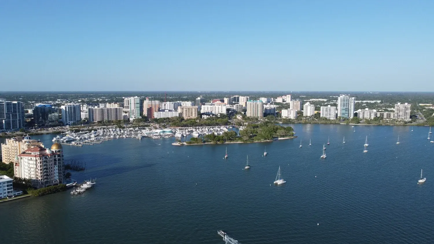 Gulf Coast waterfront near Harbour Heights, Florida